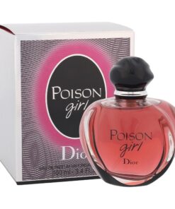 Iconico flacone a forma di mela rosa Dior Poison Girl da 100ml con tappo nero