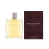 Flacone curvo trasparente Burberry For Men da 100ml con tappo argento