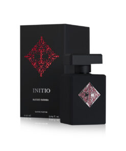 Iconico flacone nero Initio Blessed Baraka da 90ml con stemma dorato centrale