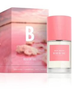 Flacone Beso Beach Beso De Sal da 100 ml con tappo in legno naturale e design pulito