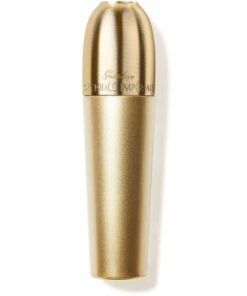 Elegante flacone blu e oro di Guerlain Orchidée Impériale Siero Notte da 30 ml