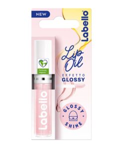 Labello Lip Oil Effetto Glossy Shine da 5,5 ml con finitura trasparente e brillante