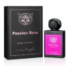 Lorenzo Pazzaglia Passion Rose Extrait flacone nero con etichetta rosa magenta