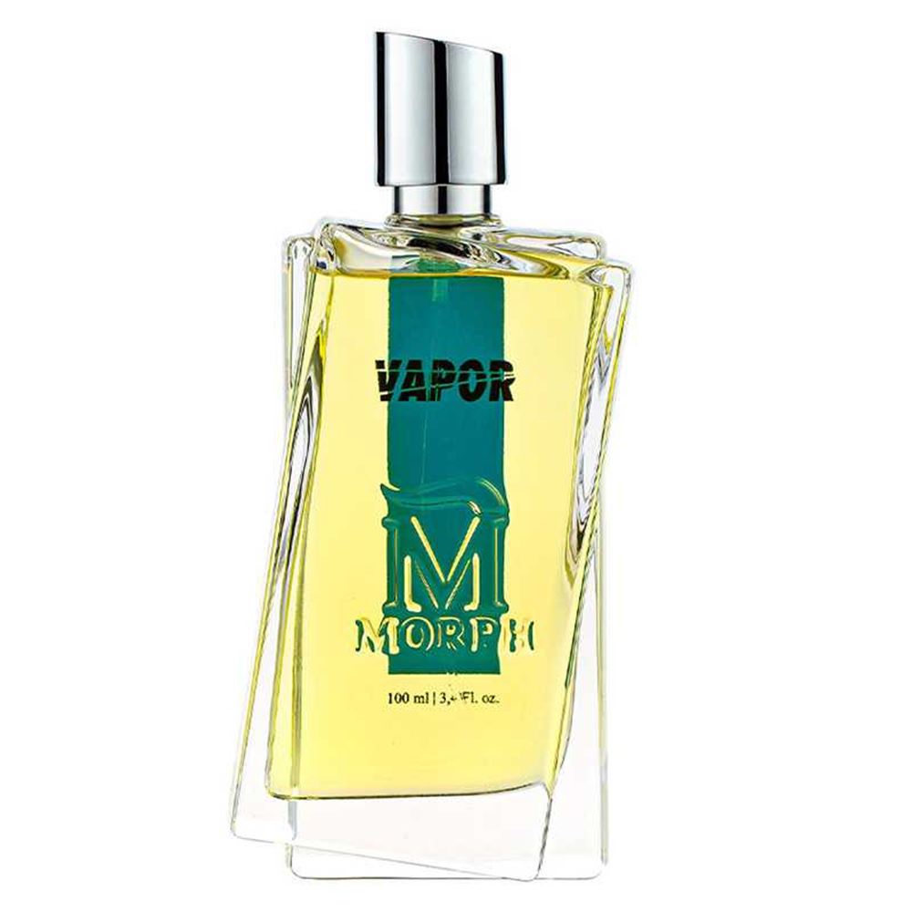 Intense 100 Morph Vapor Eau De Parfum flacone in vetro sfaccettato con
