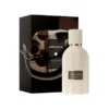 Flacone Amouage Reasons Essence De Parfum elegante con stemma reale e dettagli raffinati