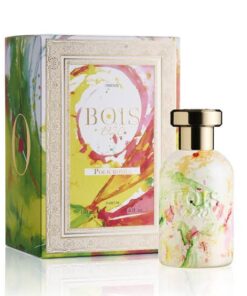 Flacone di profumo Bois 1920 Policromia Parfum 100ml in vetro lavorato con tappo intagliato e dettagli dorati