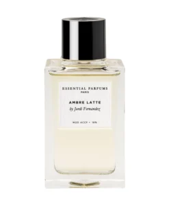 Flacone minimale e sostenibile del profumo Essential Parfums Ambre Latte Eau De Parfum 100 ml