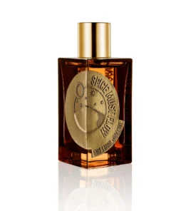 Flacone di profumo Etat Libre d'Orange Spice Must Flow Eau De Parfum 100ml con etichetta dorata e dettagli arancioni
