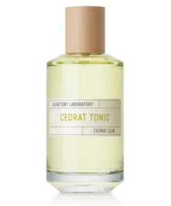 Flacone di profumo Liquides Imaginaires Cédrat Tonic Eau De Parfum 100ml con design iconico e tappo scultoreo