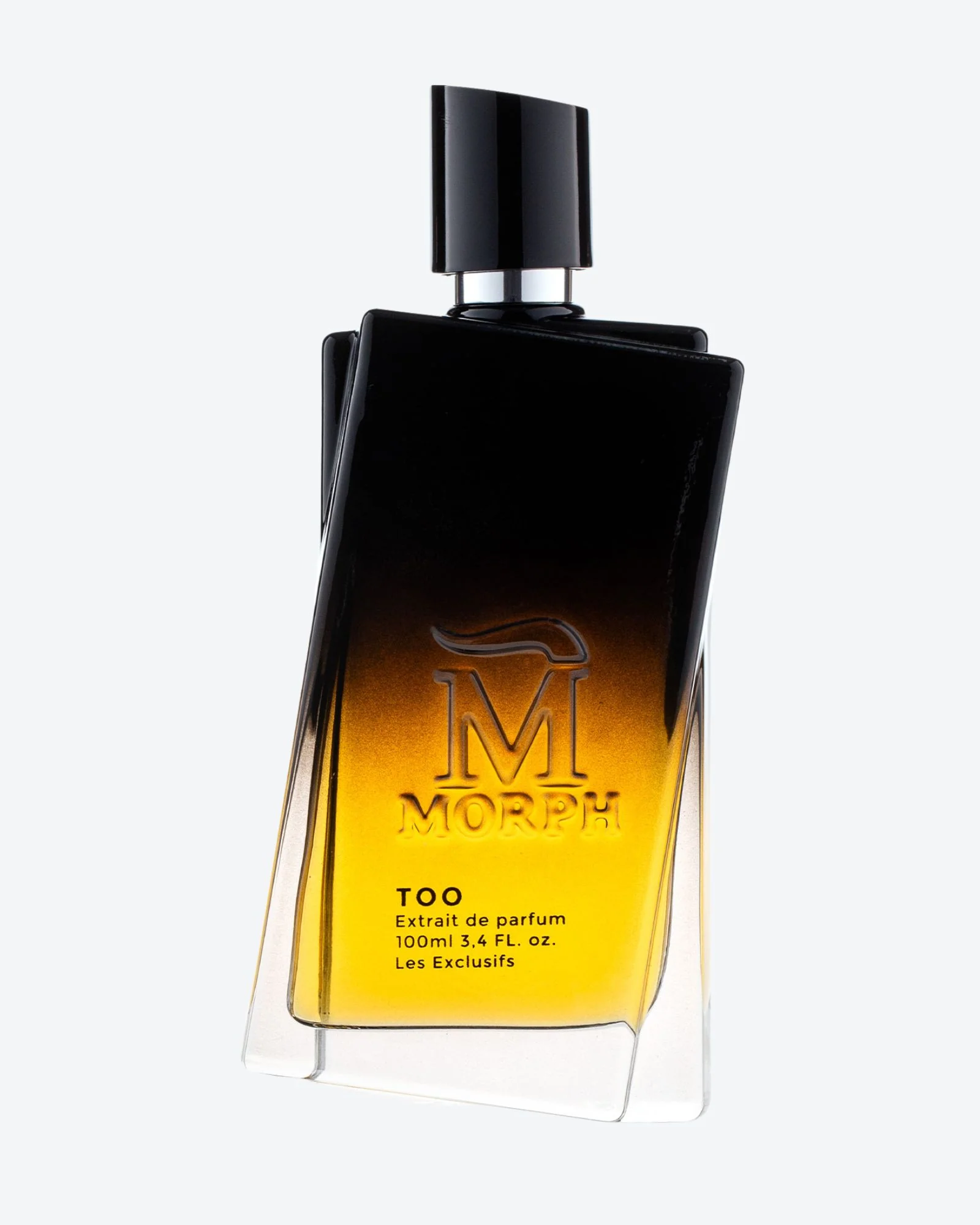 Flacone di profumo Morph Too Eau De Parfum Intense 100ml dal design elegante e scultoreo