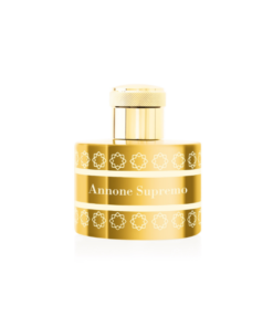 Flacone di profumo Pantheon Roma Annone Supremo Extrait De Parfum 100ml in vetro scuro con tappo metallico dorato