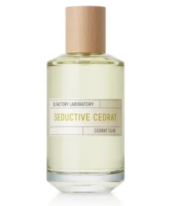 Flacone di profumo Liquides Imaginaires Seductive Cédrat Eau De Parfum 100ml con design scultoreo e dettagli metallici