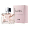 Flacone con fiori scolpiti del profumo Valentino Valentina Eau De Parfum 50 ml