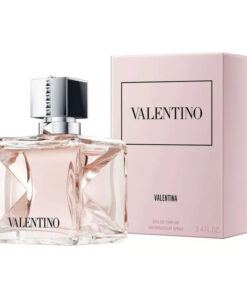 Flacone con fiori scolpiti del profumo Valentino Valentina Eau De Parfum 50 ml